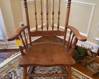 antique rocking chair