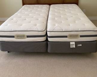 headboard -SOLD
2 twin mattresses and frame available