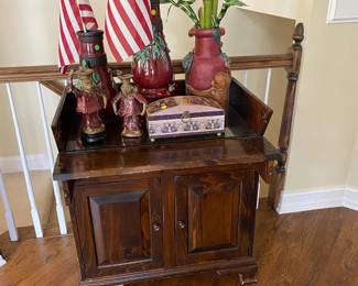antique dry sink