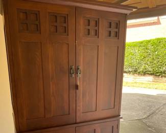 Solid wood Armoire
One piece