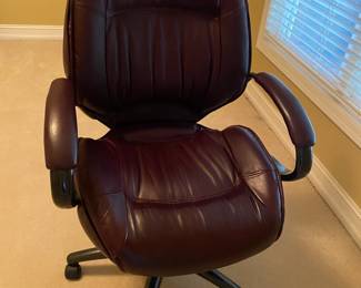 maroon desk chair