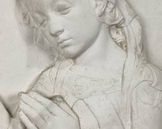 Madonna and Child Relief Sculpture