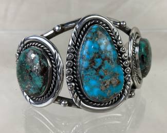 Native American Turquoise Cuff Bracelet