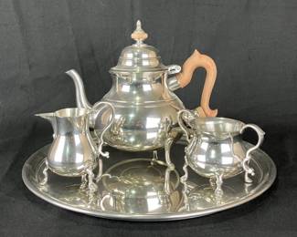Pewter Tea Service