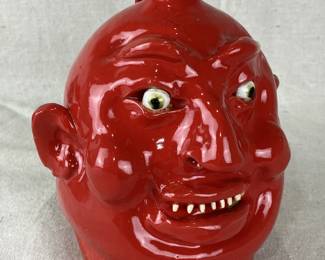 Marvin Bailey Stoneware Face Jug