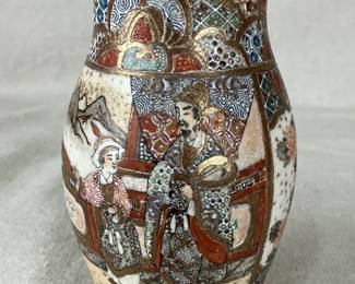 Japanese Satsuma Porcelain Vase