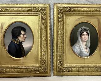 Jean-Baptiste Isabey Paintings of Napoleon and Josephine