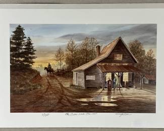Hand-Signed John Kollock Print, The Cross-Road Store