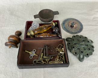 Assorted Parts, Pieces, and Keys