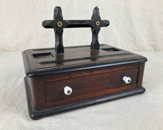 19th Century Inkwell Stand