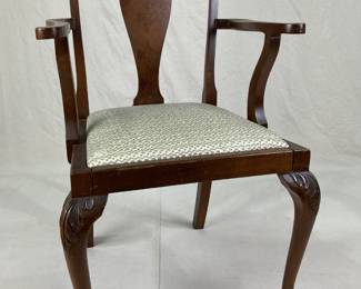 Queen Anne Style Armchair