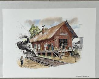 Hand-Signed John Kollock Print, Twice Daily Run