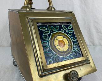 19th Century Victorian Coal Scuttle