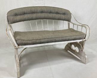 Charming Country Buggy Bench
