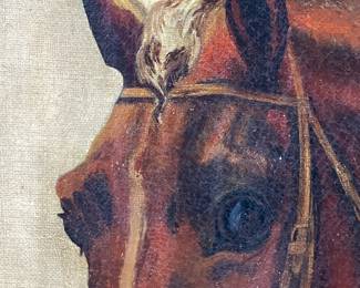 19th Century, American School, Portrait of a Horse