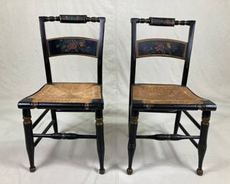 Pair of Hitchcock Chairs