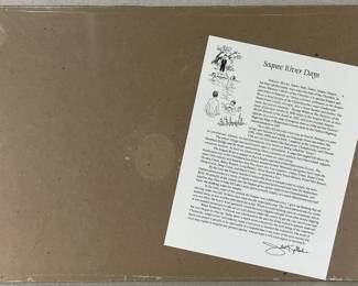 Hand-Signed John Kollock Print, Soquee River Days