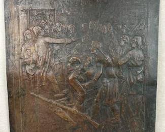 Jonathan Scott Hartley, The Henry Bonnard Co., Bronze Plaque, New York