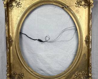 Large 19th Century Gilt Portrait Frame