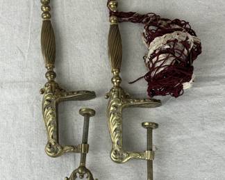 Brass Net and Post Set Clamps