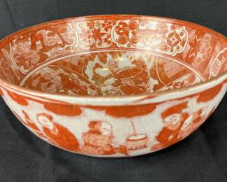 Japanese Kutani Porcelain Bowl