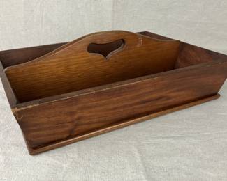 Wood Cutlery Tray