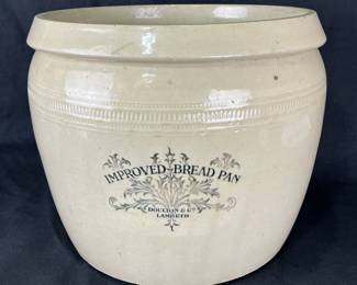 Doulton & Co. Lambeth “Improved Bread Pan” Crock