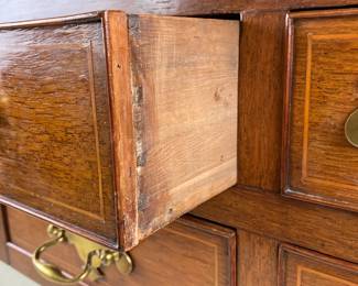 George III Inlaid Dressing Table