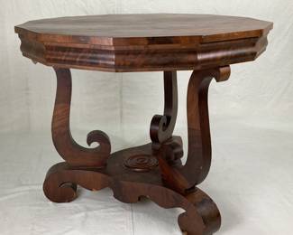 Empire Mahogany Center Table