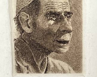Portrait Etching