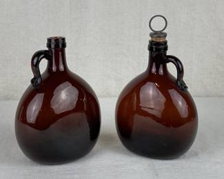 Pair of 19th Century Decanters
