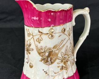 Bird Motif Pitcher