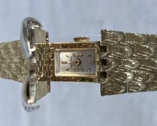 14K Gold and Diamond Covered Wristwatch