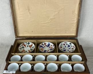 Royal Vienna Porcelain Demitasse Cups and Saucers