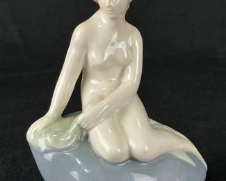 Royal Copenhagen Edward Eriksen Porcelain Mermaid