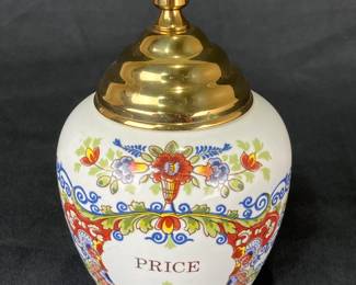 Royal Goedewaagen Delft Tobacco Jar