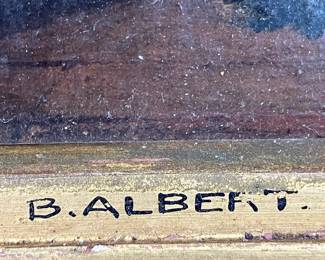 Albertus Brondgeest Muscian Oil Painting