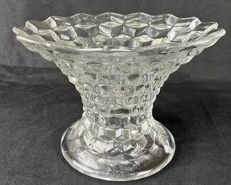 Fostoria Flared Glass Vase