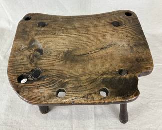 Pine Footstool