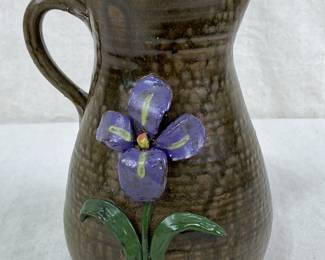 Jessie Meaders Decorated Pitcher