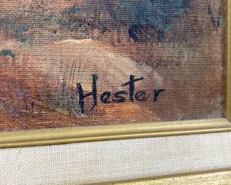 Hester, Western Landscape, 20th Century