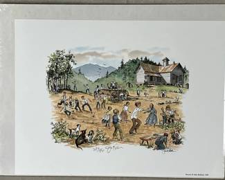 Hand-Signed John Kollock Print, Recess