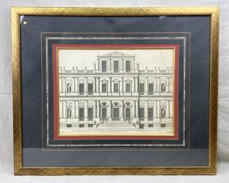 Three Hulsbergh Architectural Engravings