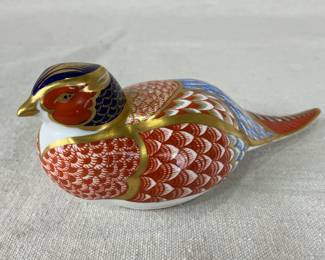 Royal Crown Derby Pheasant Figurine