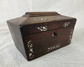 Mother-of-Pearl Inlay Wood Box