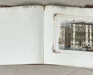 Joseph Kier “Venice” Portfolio of Hand-Colored Lithographs