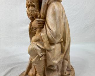Plaster Sculpture "The Traveler"