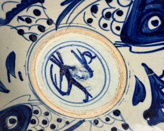 Four Asian Stoneware Rice or Soldier Bowls