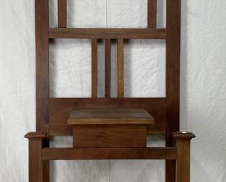 Arts and Crafts Style Hall Tree