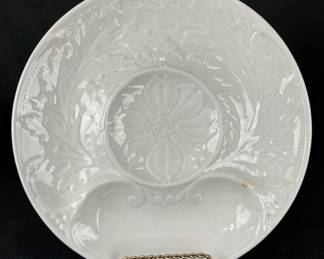 Six Faïencerie de Gien Porcelain Plates